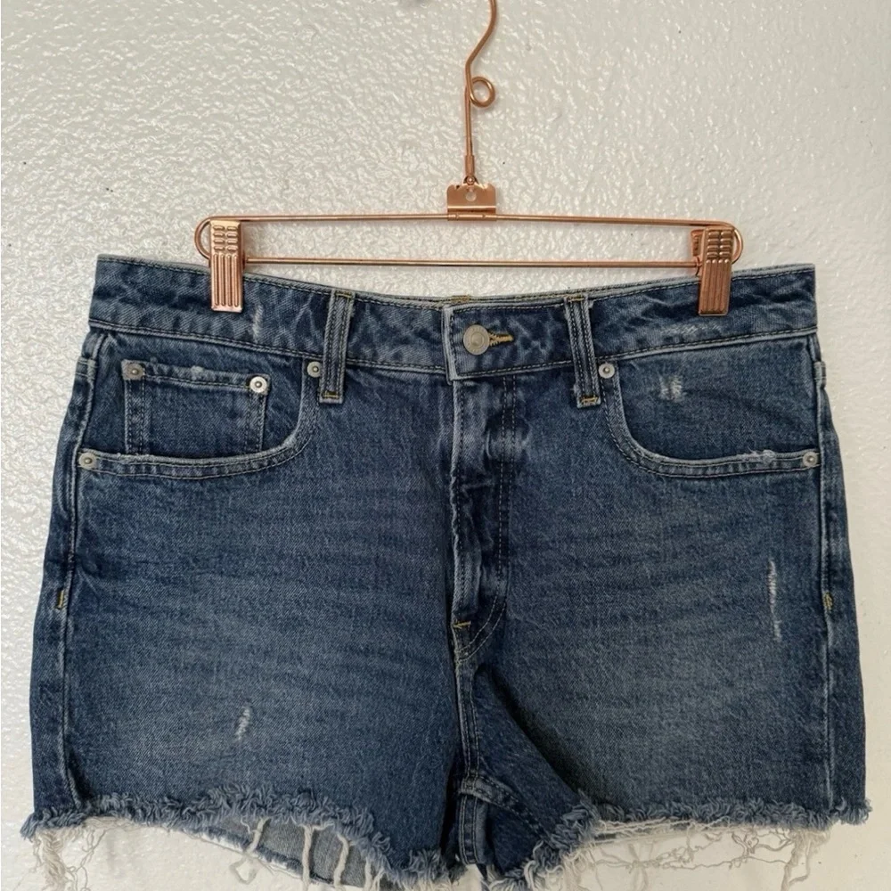 Free assembly Classic Blue Jean Shorts for Women size 10